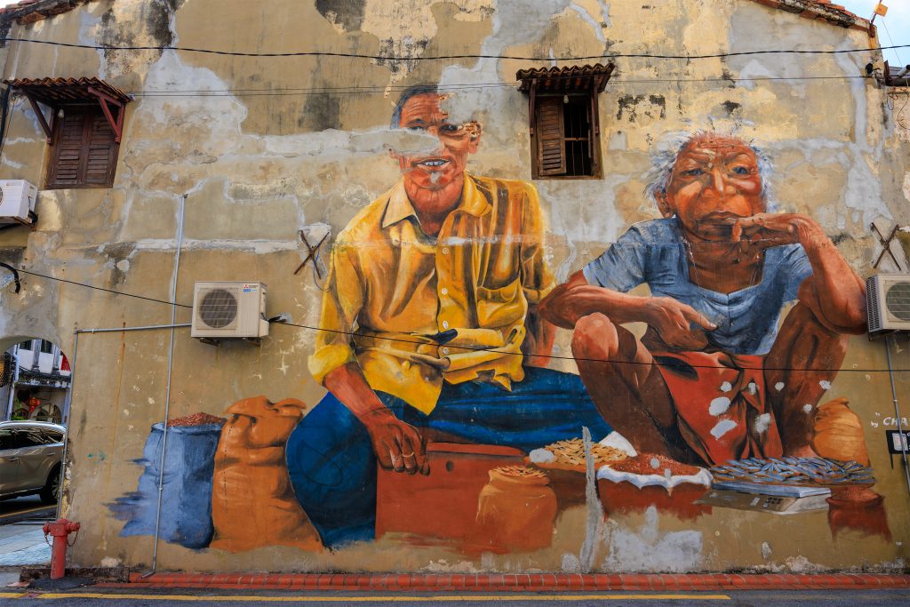 Street art in George Town