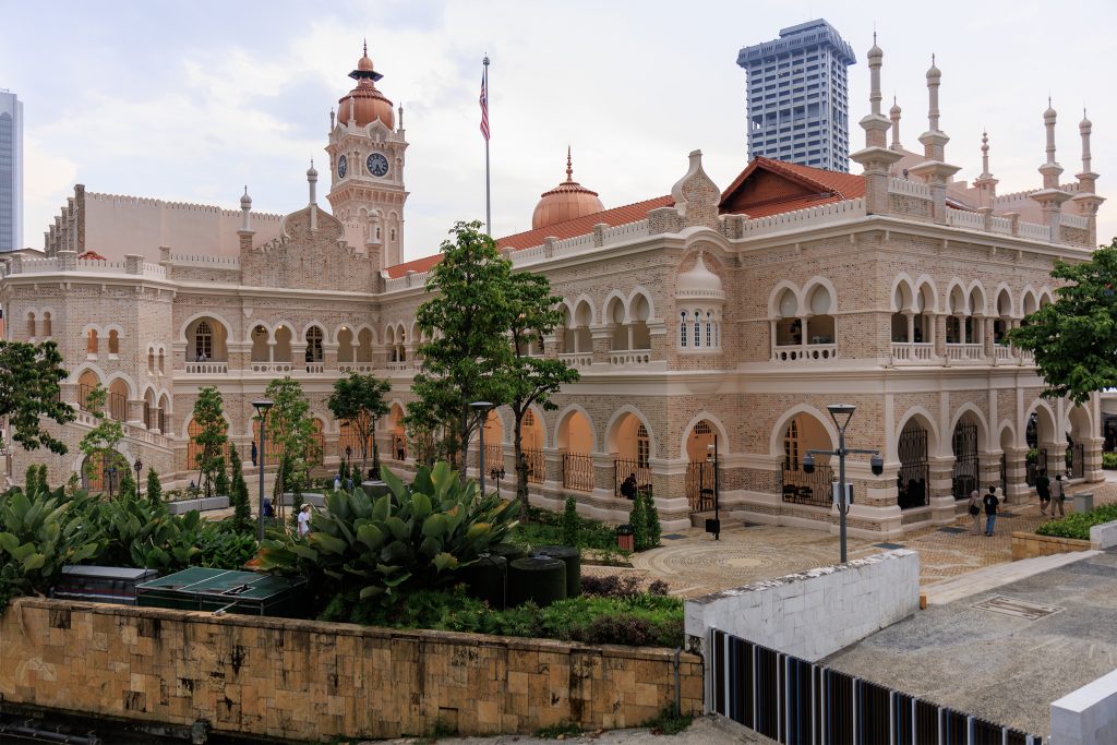 Merdeka Square architecture